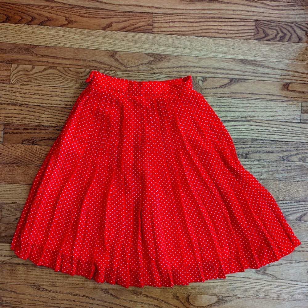 Vintage JH collectibles Polka Dot‎ skirt